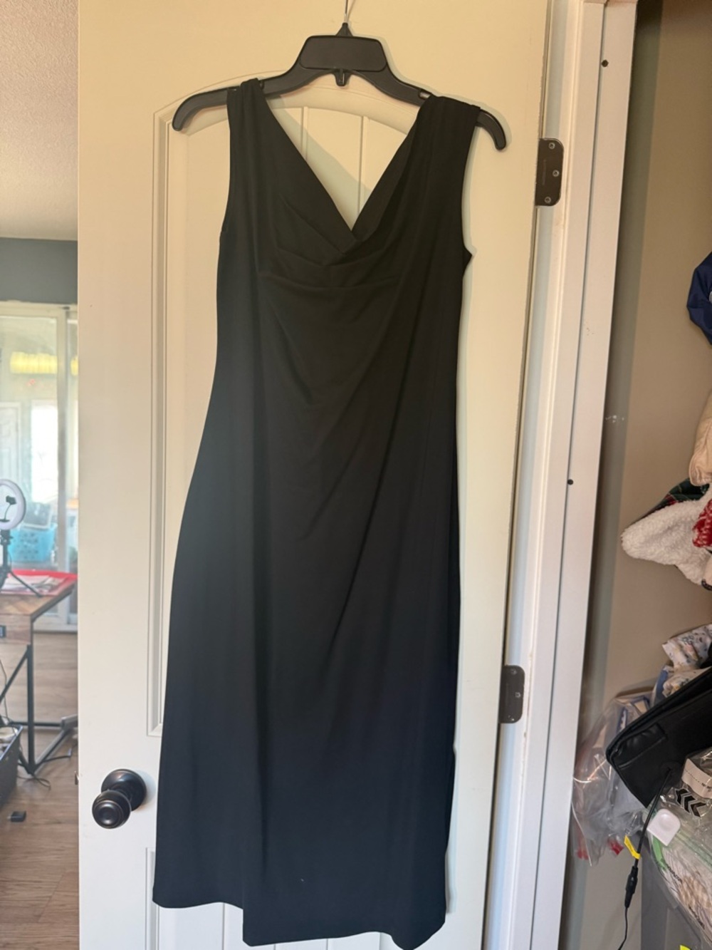 Classic Black dress off the shoulder Women's NWT